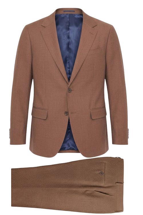 Terno Pical Slim Fit Café para hombres