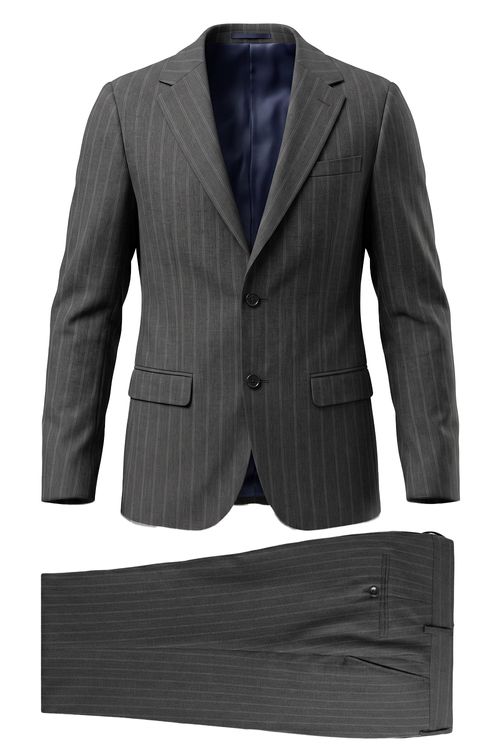 Terno Pical Slim Fit Gris Oscuro para hombres