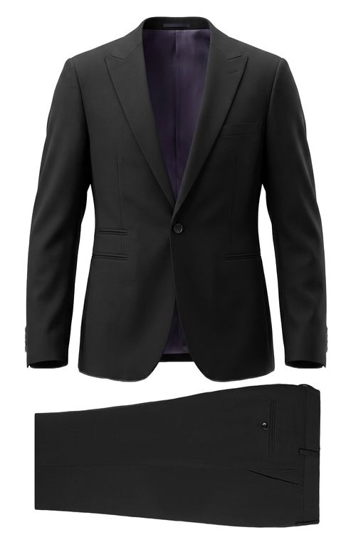 Terno Pical Slim Fit Negro para hombres