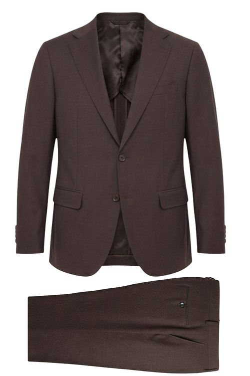 Terno Pical Comfort Fit Café para hombres