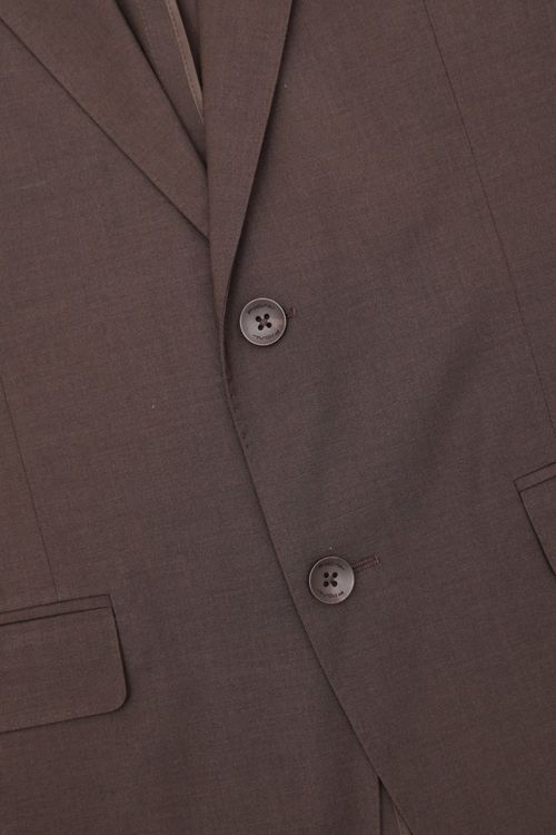 Terno Pical Comfort Fit Café para hombres