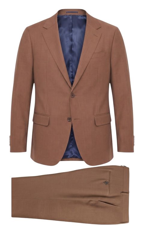 Terno Pical Slim Fit Café para hombres